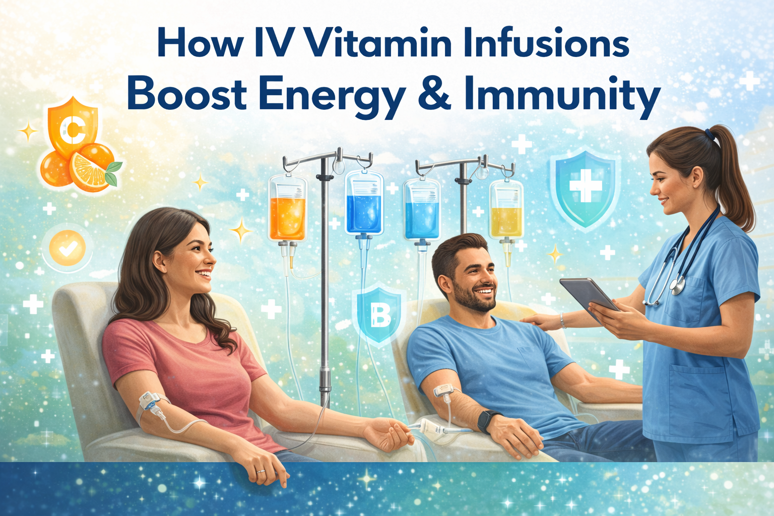 How IV Vitamin Infusions Boost Energy & Immunity